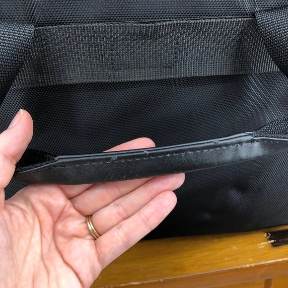 Targus Laptop Case Checkpoint Friendly Air Traveler Black Shoulder Strap Bag - Picture 11 of 14